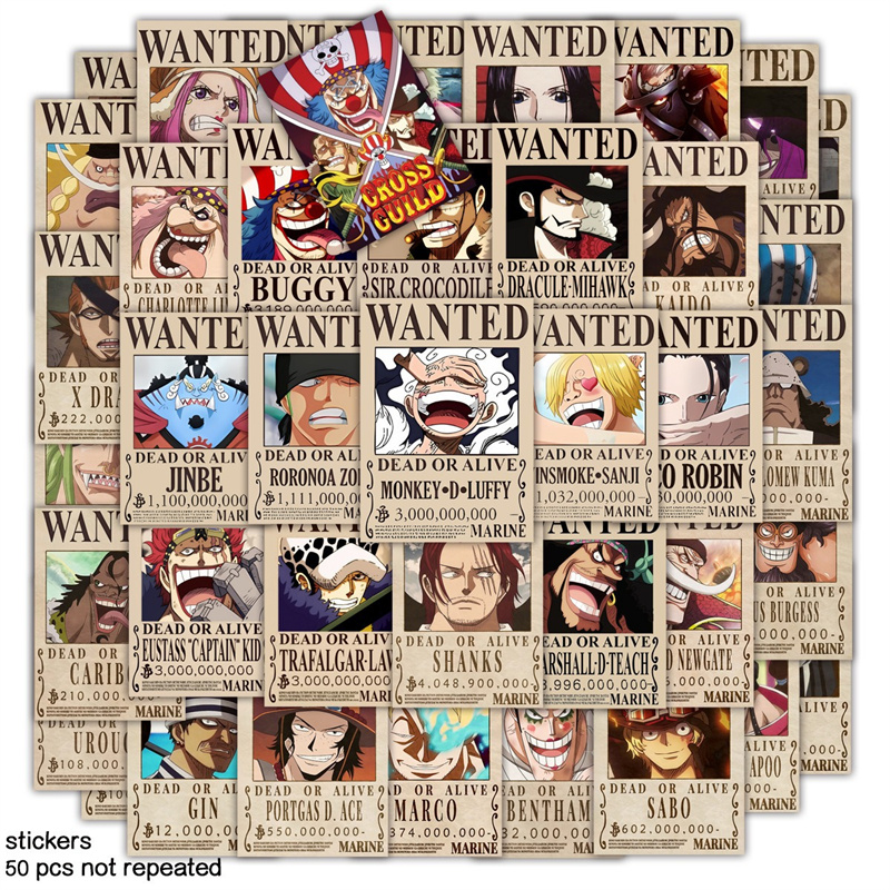 Vintage Collectible Items - Poster Anime Luffy Gear 5 One