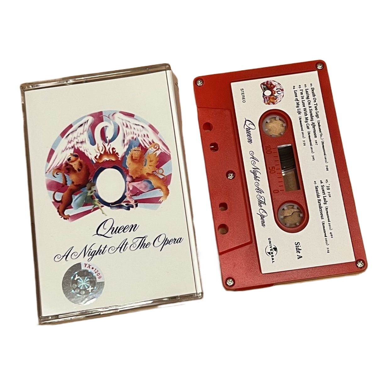 Vintage And Collectible - Kaset Musik Merah Klasik Rock Retro