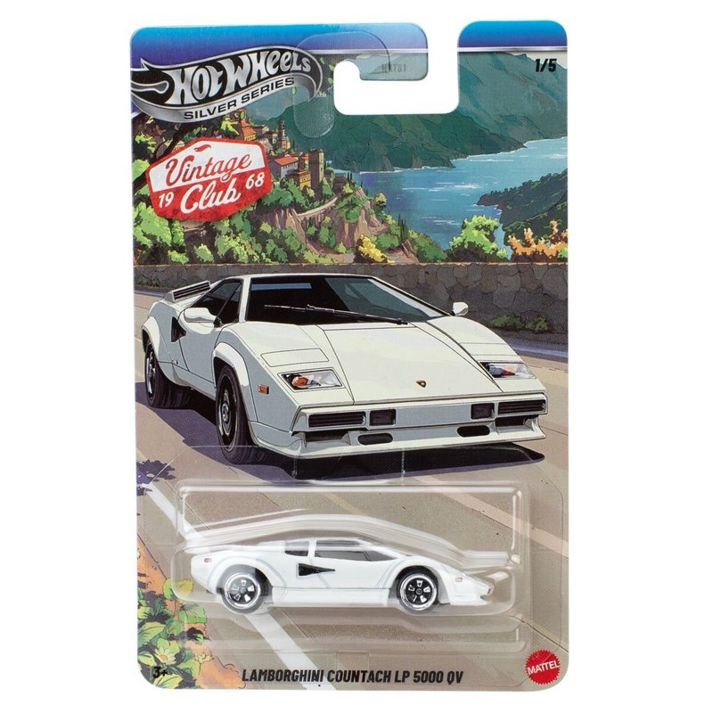 Vintage Collectible Hot Wheels - Mobil Klasik Diecast Seri Perak 68