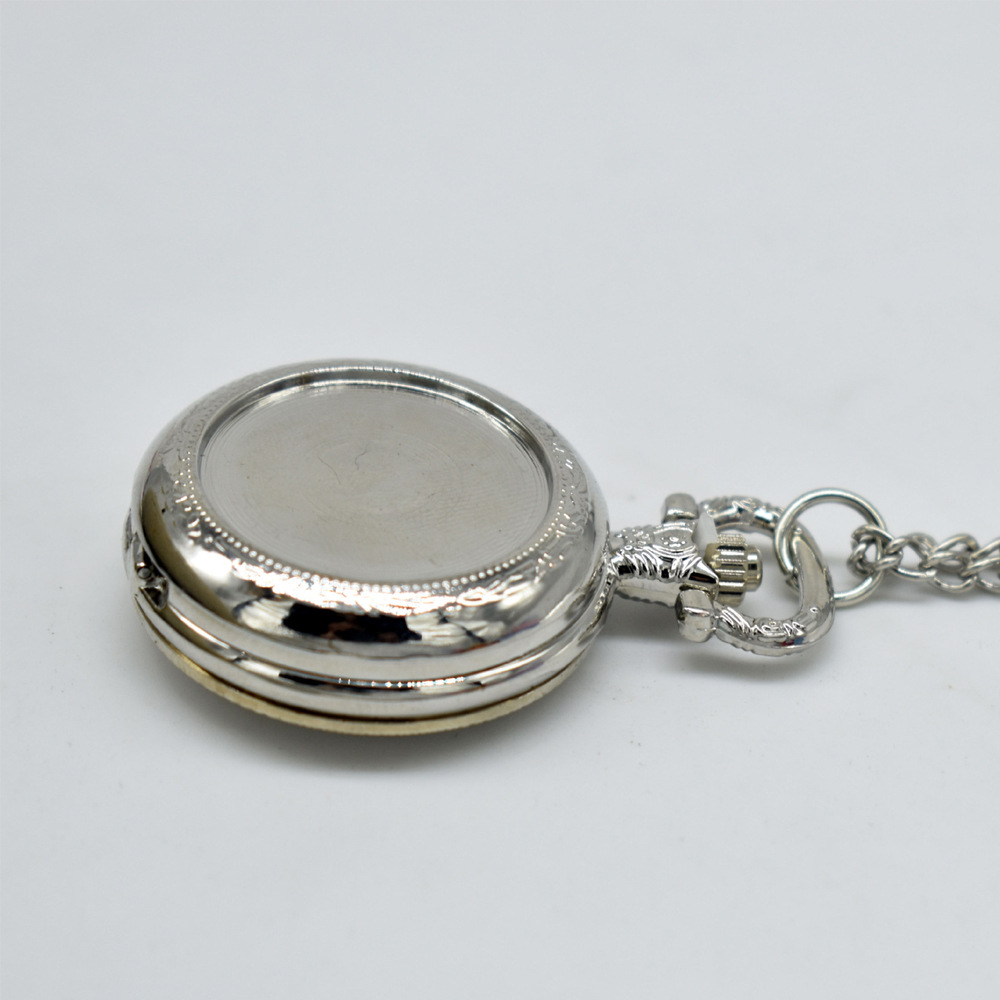 Kalung Liontin Jam Saku Logam  - Vintage Jewelry Collection ulasan dan harga