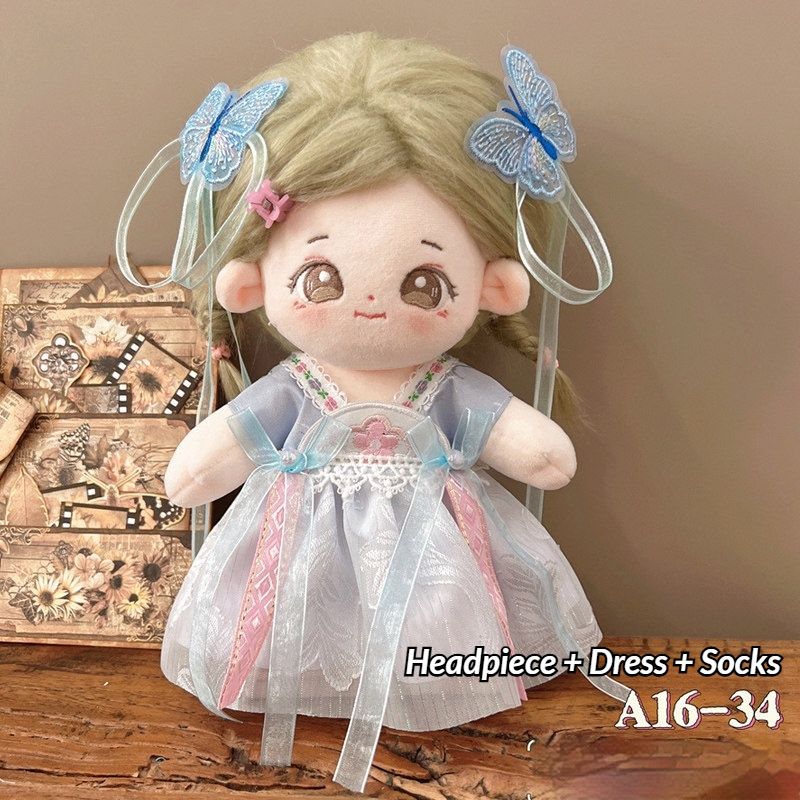 Pakaian Boneka Hanfu Gaya Cina - Vintage Collectible Clothing ulasan dan harga