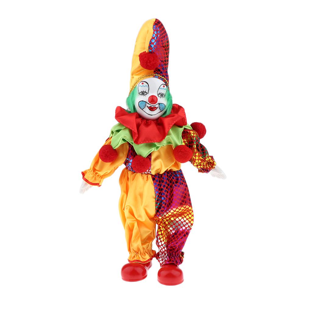 Boneka Badut Keramik Antik Fig - Vintage Collectible Clowns ulasan dan harga