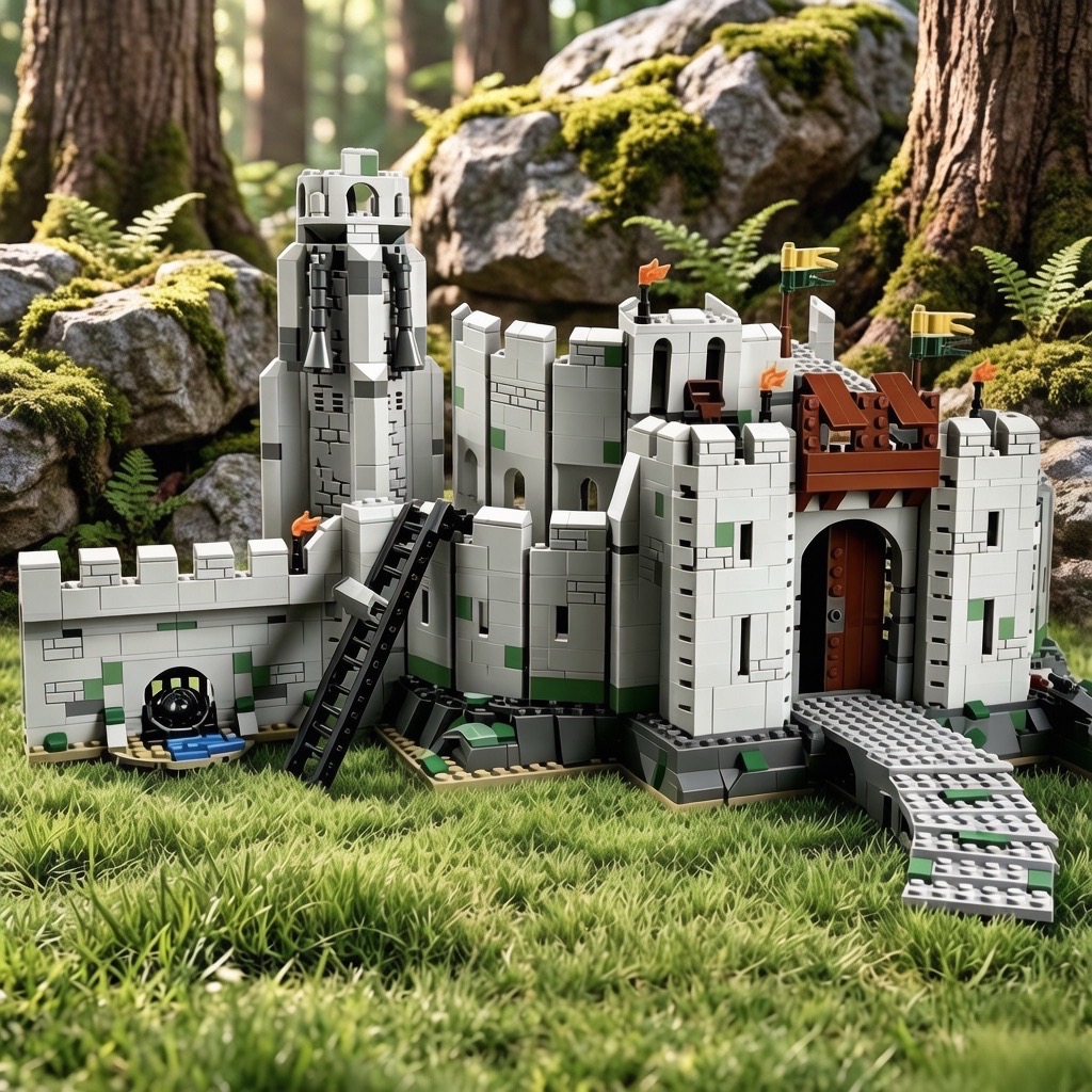 Model Perakitan DIY Benteng Ka - Vintage Collectible Ornaments ulasan dan harga