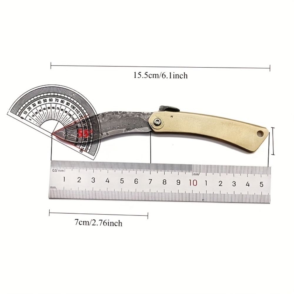 Pisau Lipat Saku Gagang Kuning - Vintage Collectible Pocket Knives ulasan dan harga