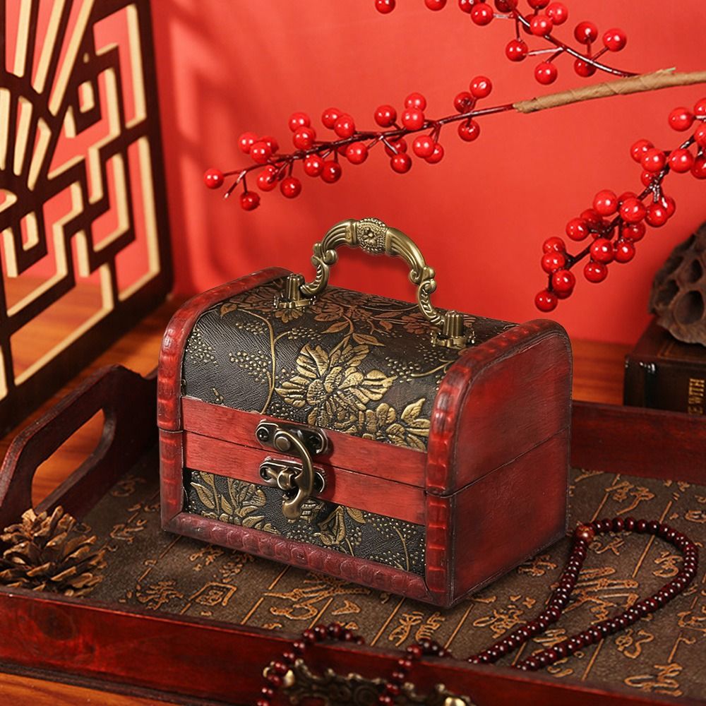 Kotak Perhiasan Mini Kayu Krea - Vintage Collectible Show ulasan dan harga