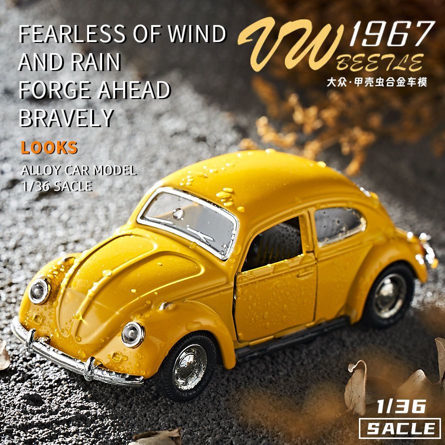 1:36 Mobil Klasik Beetle Vinta - Vintage Collectible Hot Wheels ulasan dan harga