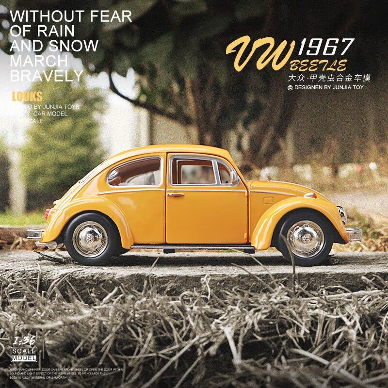 1:36 Mobil Klasik Beetle Vinta - Vintage Collectible Hot Wheels ulasan dan harga