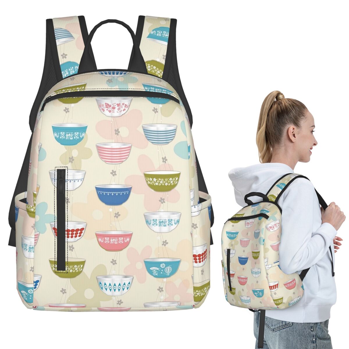 Tas Ransel Koleksi Mangkuk Pyr - Vintage Collectible Pyrex ulasan dan harga