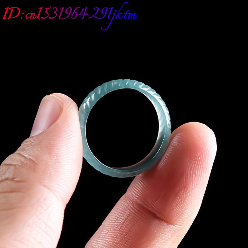 Cincin Giok Burma Asli Biru Me - Vintage Item ulasan dan harga